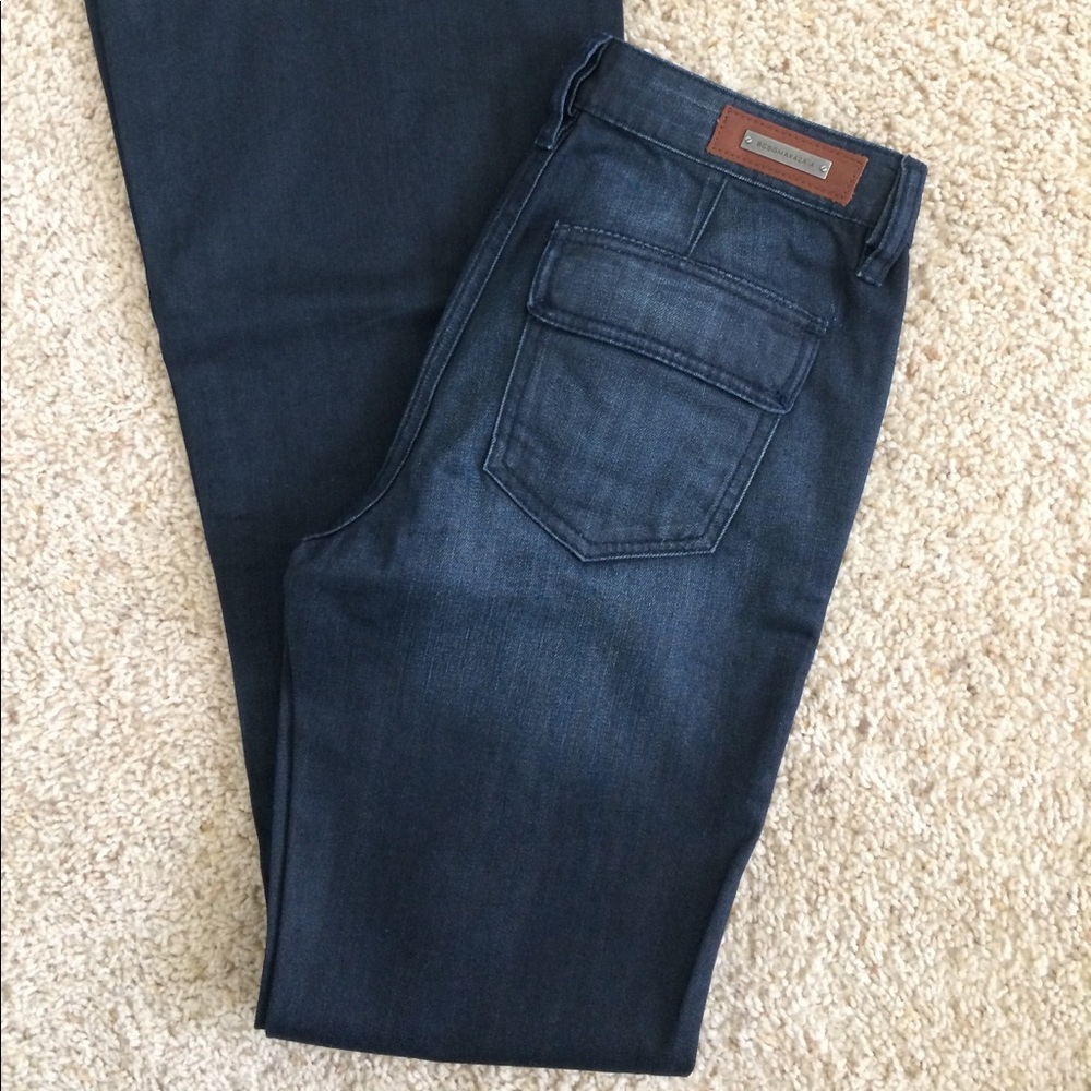 BCBGMaxazria flare denim jeans